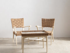 Augusto Romano Wood and Rope Table