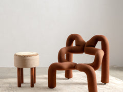 1990s Terje Ekstrom Chair in Russet