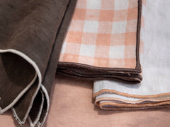Linen Napkin - Check