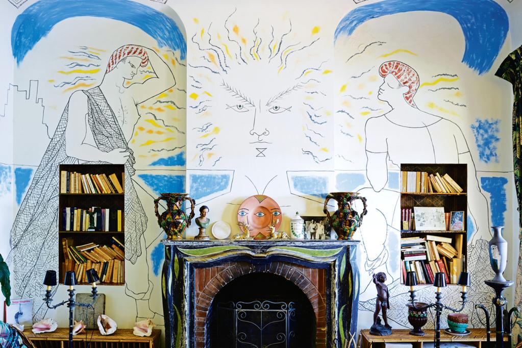 Jean Cocteau's 'la villa tatouée'