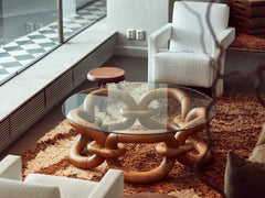 Bamboo Bracelet Sofa Table