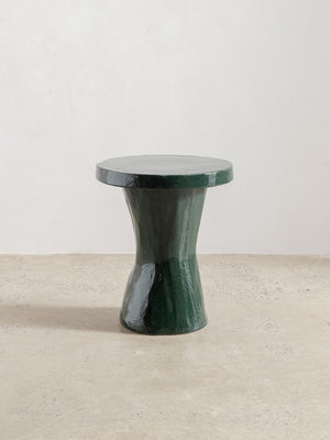Caro Side Table - Dark Green