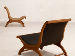 Bentota Lounge Chair, Upholstered Version