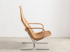 1970s Gebroeders Jonkers Rattan Lounge Chair