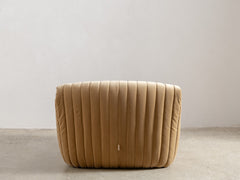Sandra Armchair by Annie Hieronimus for Cinna, 1977 in Burnt Butter
