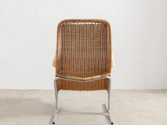 1970s Gebroeders Jonkers Rattan Lounge Chair