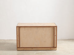 1970s Roche Bobois Burl Sideboard by Jean-Claude Mahey