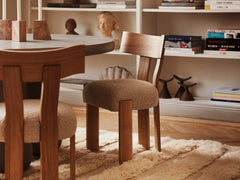 Alba Dining Chair - Sand / Oak