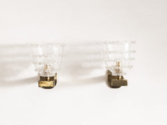Barovier and Toso Bullicante Glass Wall Light