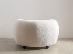 1980s French Upholstered Club Chair