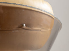 Raphael Raffel 1970s Space Age Lucite Pod Lounge Chair