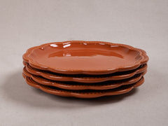 Italian Beaded Plate in Umber