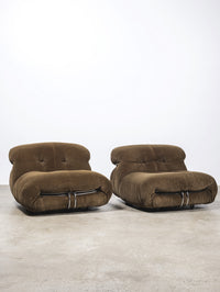Afra & Tobia Scarpa Soriana Chair by Cassina