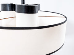 1950s French Metal Wall Lamp by Lunel