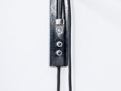 1950s French Metal Wall Lamp by Lunel
