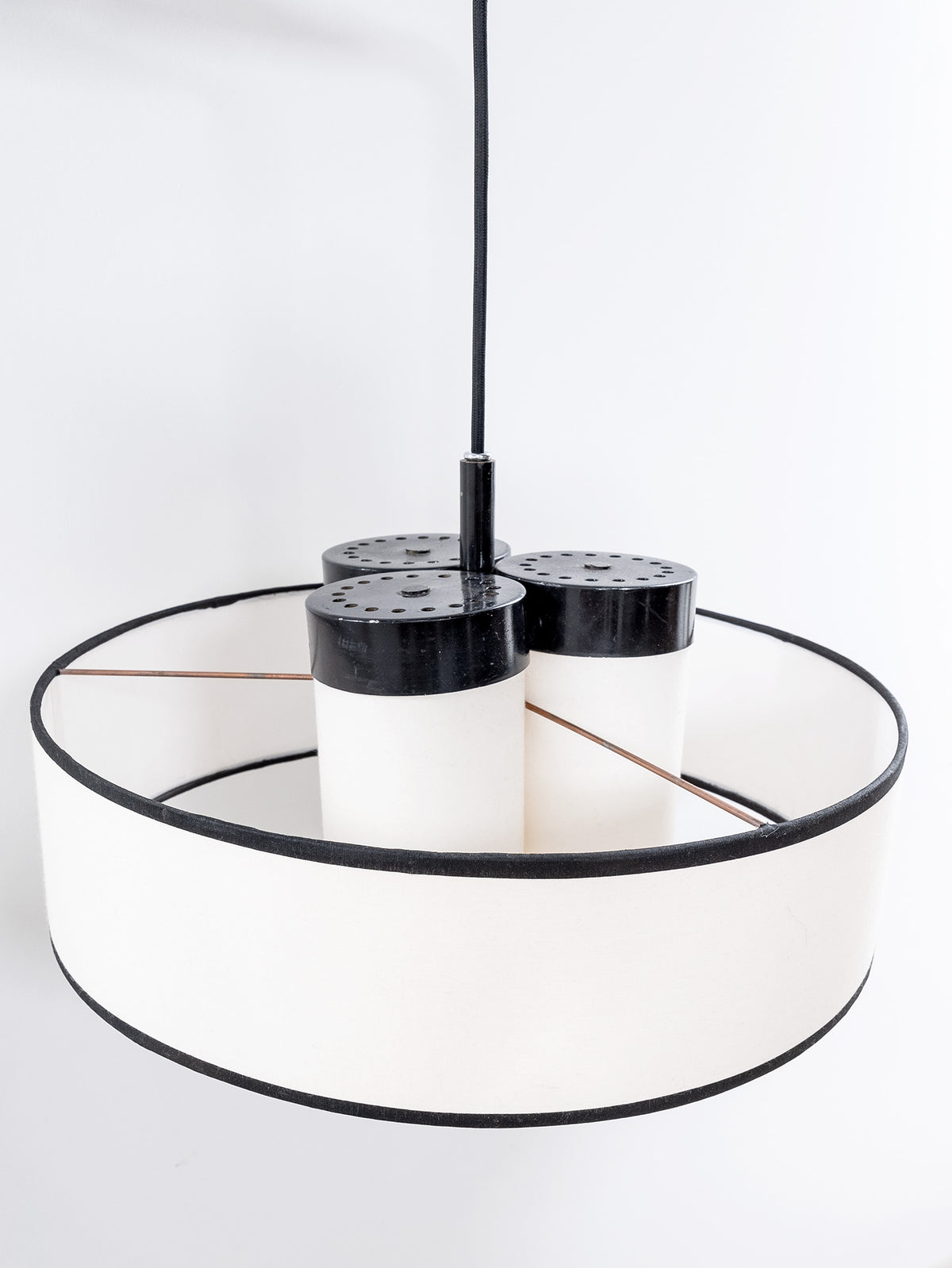 1950s French Metal Wall Lamp by Lunel