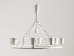 Contemporary Plaster Chandelier - George