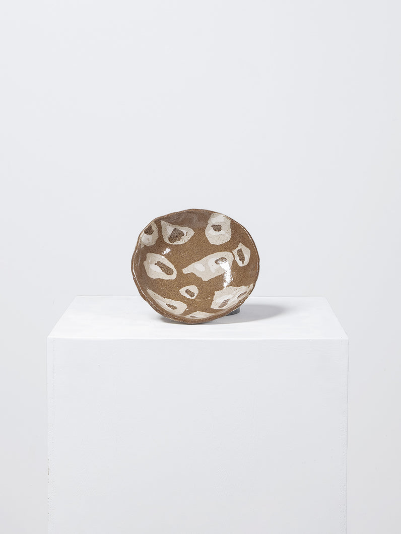 Natural Clay Serving Bowl