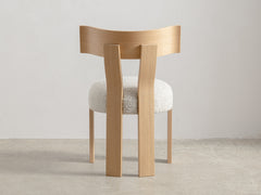 Alba Dining Chair - Sand / Oak