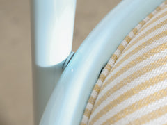 Locus Solus Armchairs by Gae Aulenti in Sunfish Stripe