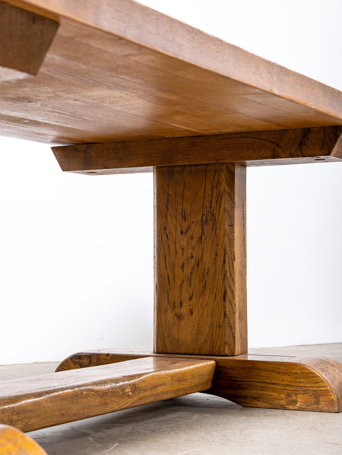 1900s Oak Monastery Table