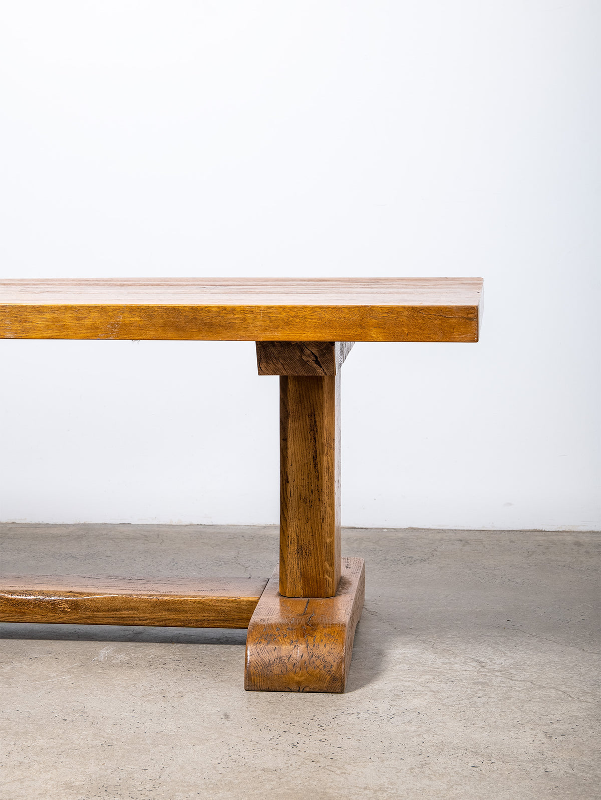 1900s Oak Monastery Table