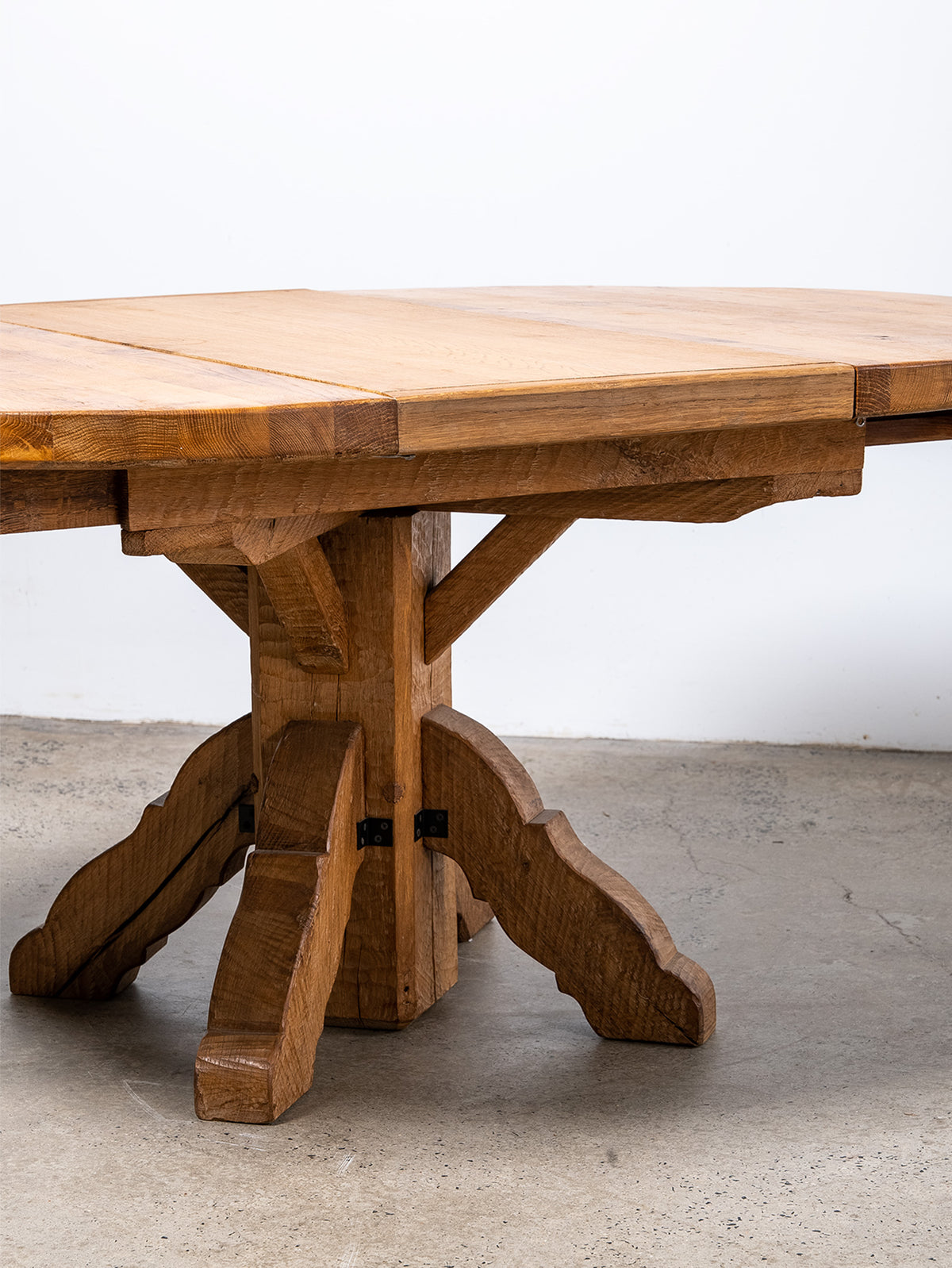 Extendable Mid-Century Dining Table by De Puydt