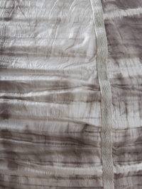 Round Folding Silk Pendant Natural Dye, Big