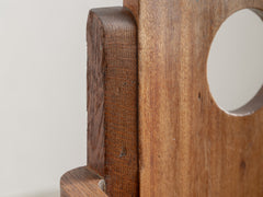 Art Deco Oak & Mahogany Armchair