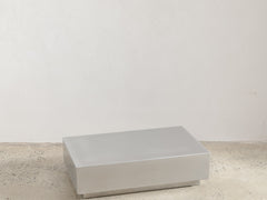 Stainless Steel Coffee Table, Brushed