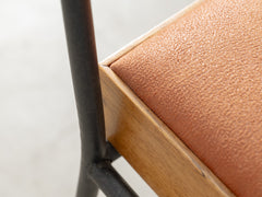 Jean Royere Iron & Wood Chair