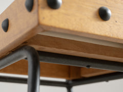 Jean Royere Iron & Wood Chair
