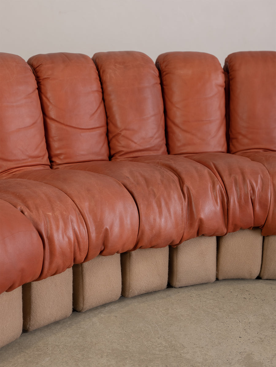 DS-600 Modular Non Stop Sectional Sofa by Ueli Berger