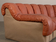 DS-600 Modular Non Stop Sectional Sofa by Ueli Berger