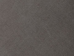 Embroidered Linen Lumbar Cushion, Cocoa