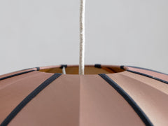 Pumpkin Pendant - Rosebrown / Black