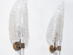 Murano Barovier Brass Wall Light
