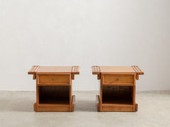 1960s Timber Night Stand