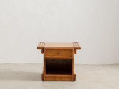 1960s Timber Night Stand