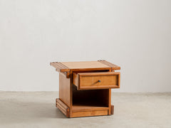 1960s Timber Night Stand