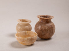 Antique Alabaster Bowl