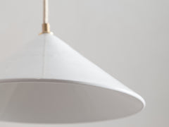 Italian Ceramic Lamp Shade - Bianco