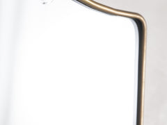 1950s Italian Brass Mirror