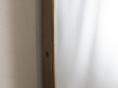 1950s Italian Brass Mirror