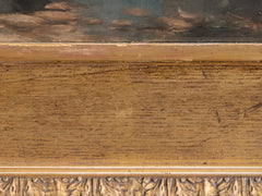 Late 19th-Century Pierre Outin Print in Gilt Frame