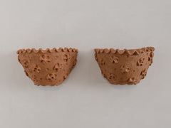 Objects of Virtue - Sconce, Terracotta Floral