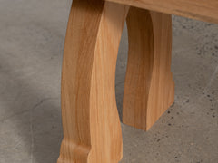 Sintra Bench with Cushion - Oak
