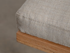 Sintra Bench with Cushion - Oak