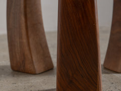 Arc De Stool 37 - Walnut
