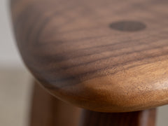 Arc De Stool 37 - Walnut